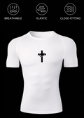 Compression Workout Shirt (Cross Graphic)
