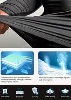 Compression Workout Shirt (Cross & Wing Graphic)