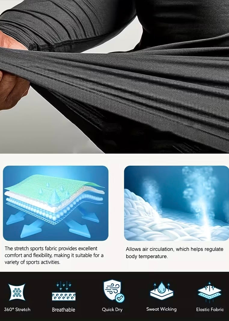 Compression Workout Shirt (Cross & Wing Graphic)