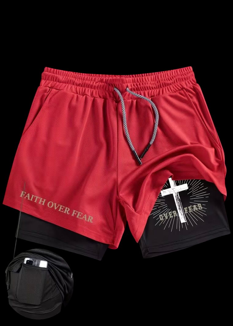 Performance Shorts (Faith Over Fear)