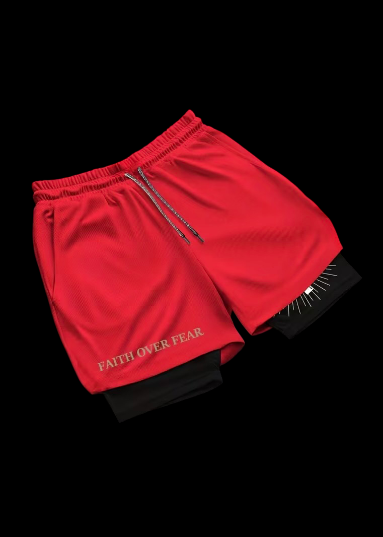 Performance Shorts (Faith Over Fear)