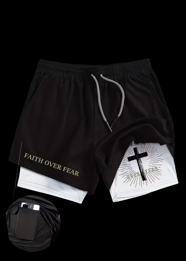 Performance Shorts (Faith Over Fear)